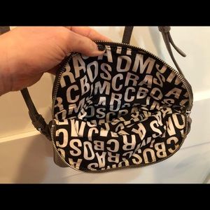 Marc Jacobs Cross-body Gray Leather Purse